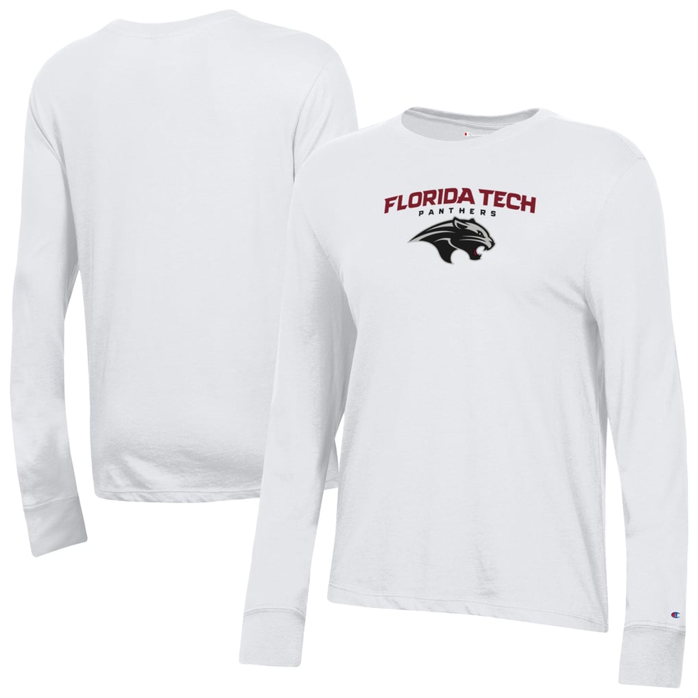  Florida Tech Panthers Champion Women's Core Long Sleeve T-Shirt - White